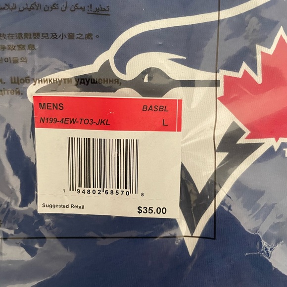 Toronto Blue Jays tshirt - Picture 2 of 4